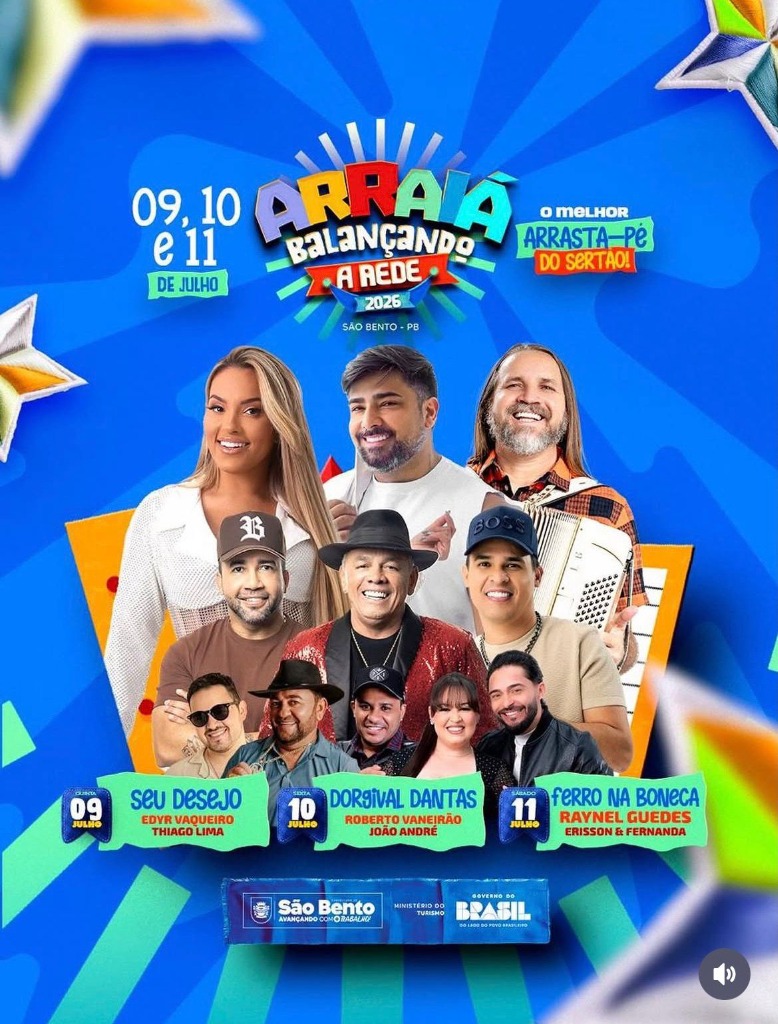 Edyr Vaqueiro no Arraiá Balançando a Rede