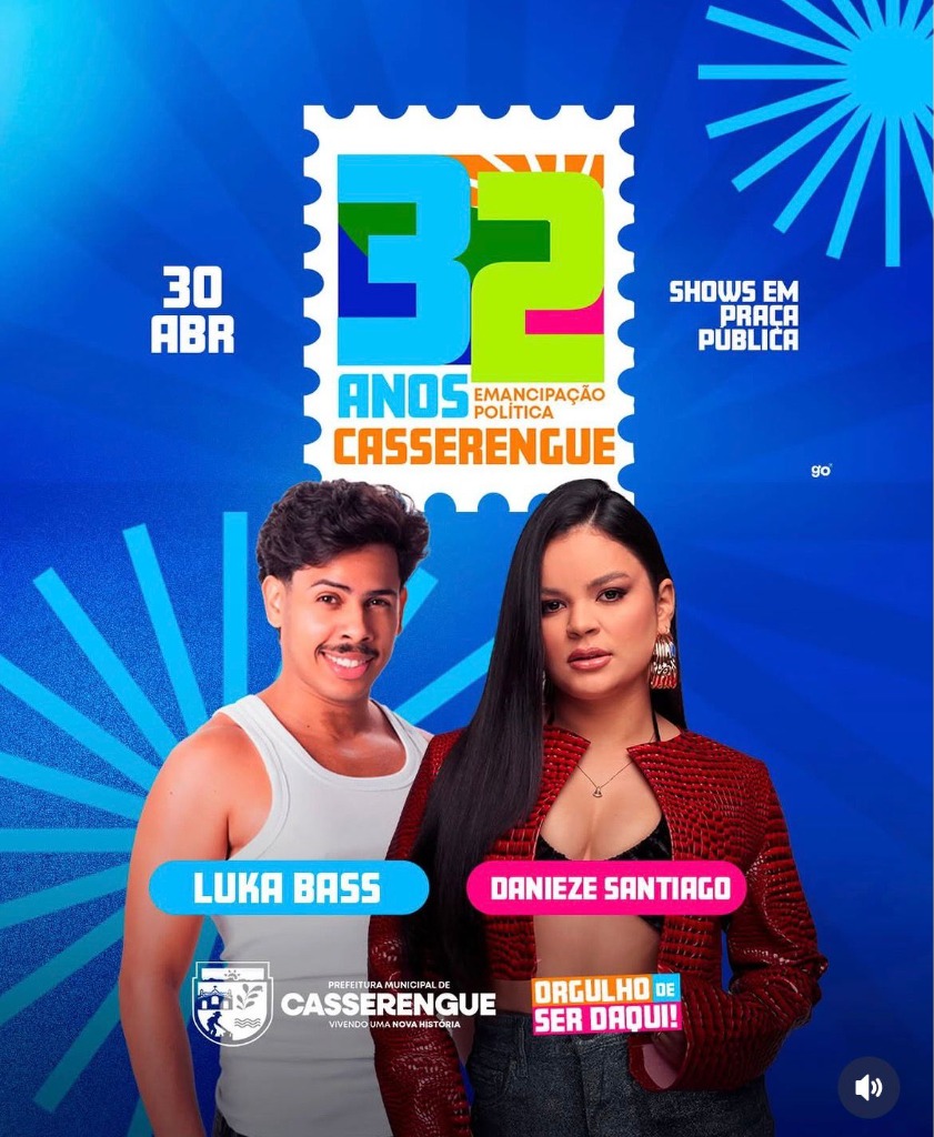 Luka Bass e Danieze em Casserengue