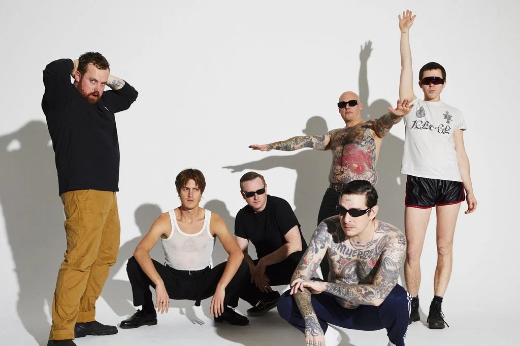 Poster oficial Interpol + Viagra Boys - São Paulo