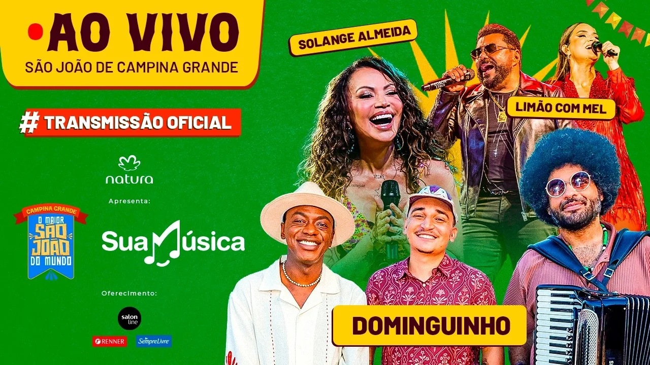 AO VIVO: São João de Campina Grande 03/06/2026