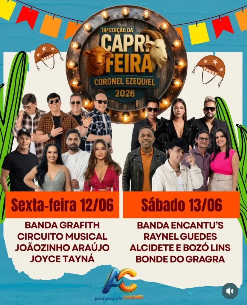 Banda Grafith em 14ª Edição da Caprifeira - Coronel Ezequiel (RN)