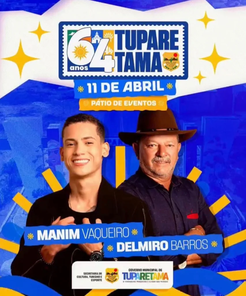 Tuparetama festeja seus 64 Anos com show de Manim Vaqueiro