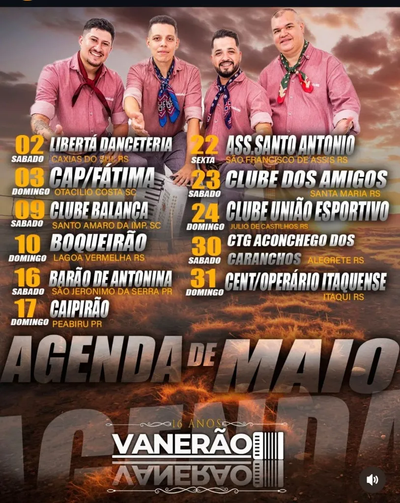 Show de Banda Vanerão em Alegrete