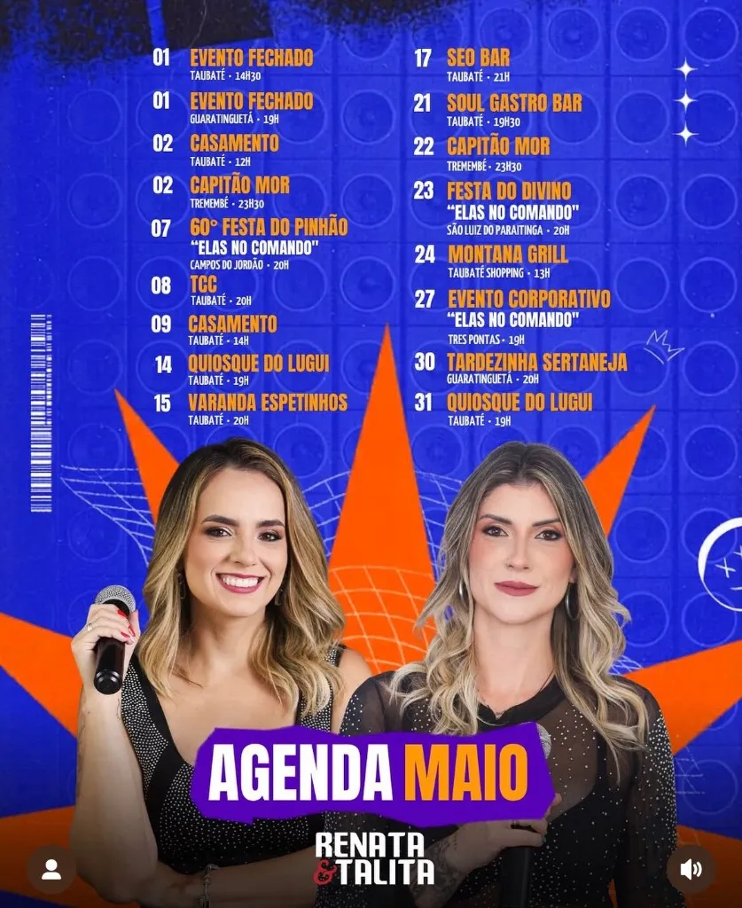 Show de Renata e Talita em Campos do Jordão