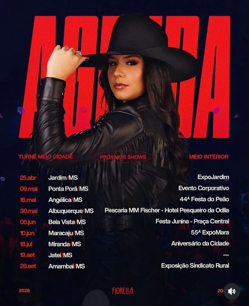 Show de Fiorella em Miranda (MS)