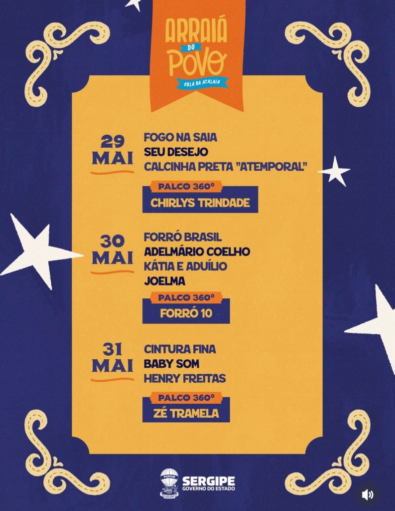 Devinho Novaes no Arraiá do Povo 2026 (Sergipe)