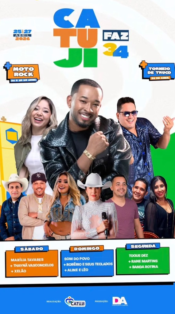 Show Marília Tavares no Aniversário de Catuji 34 Anos em Catuji