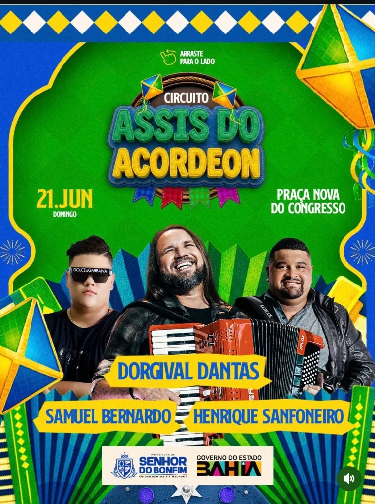 Dorgival Dantas no Circuito Assis do Acordeon Senhor do Bonfim 2026