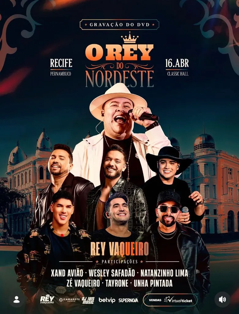 Show Zé Vaqueiro em Gravação do DVD O Rey do Nordeste - Recife (PE) em Recife