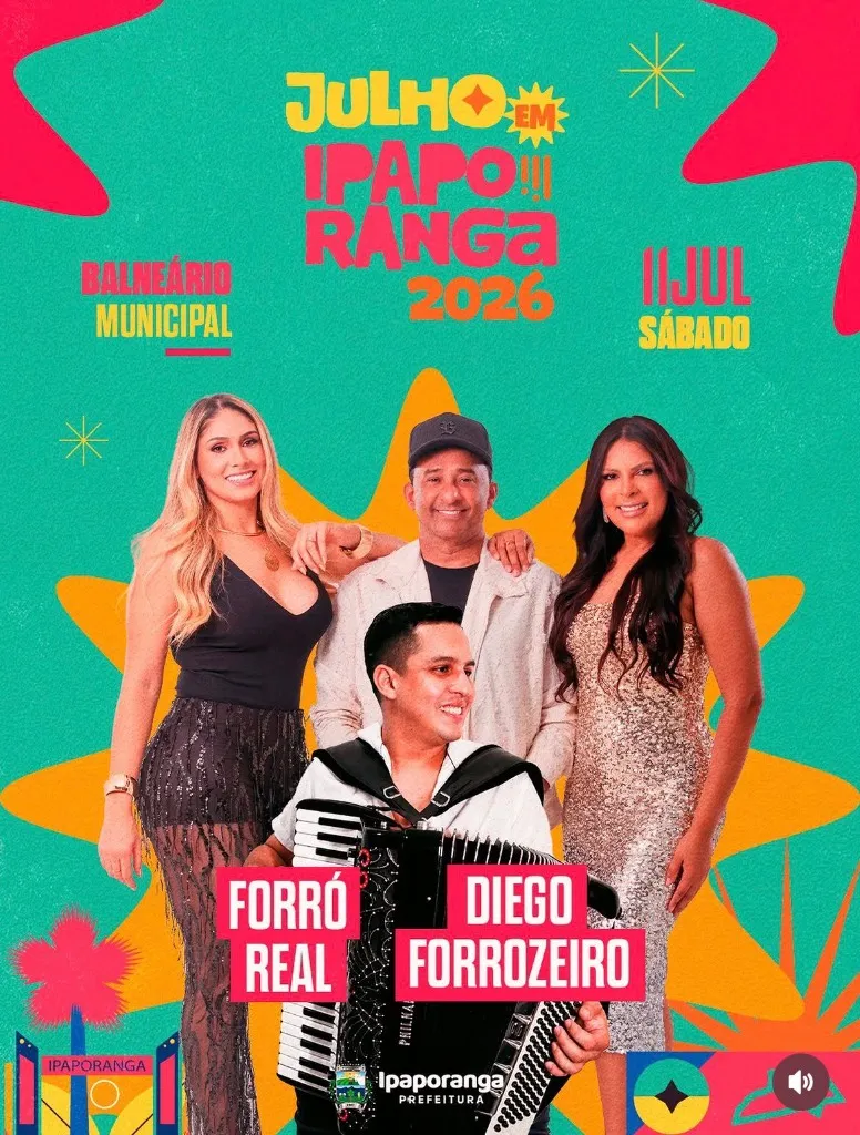 Show de Forró Real no Balneário Municipal