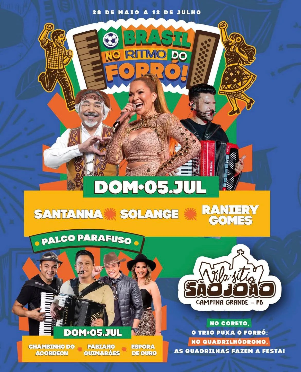 Santanna O Cantador no São João da Vila Sítio